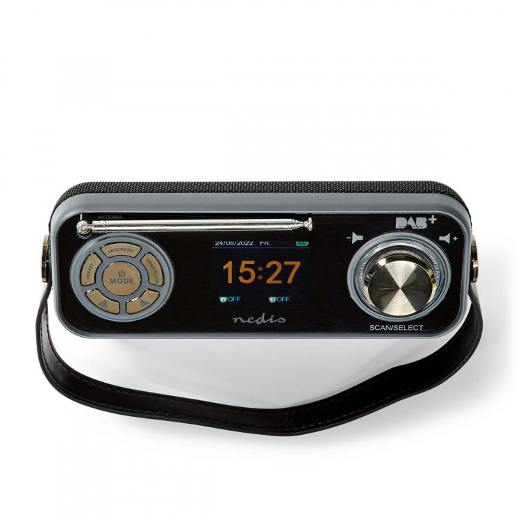Nedis DAB+ Radio | Borddesign | DAB+ / FM | 2.40 