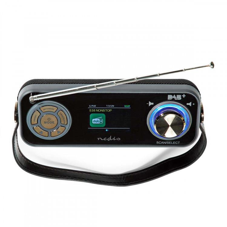 Nedis DAB+ Radio | Borddesign | DAB+ / FM | 2.40 