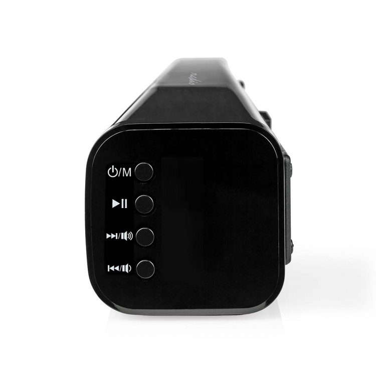 Nedis Soundbar | 2.0 | DSP Programmer | 40 W | 1 x Optisk / 1x 3.5 mm / 1x Coax Audio / 1x USB | 1x HDMI (with ARC) | Bluetooth® | Kan monteres | Sort