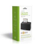 Nedis Harddisk Dockingstation | USB 3.2 Gen1 | USB Type-A | 1 Disk | 2.5 / 3.5 