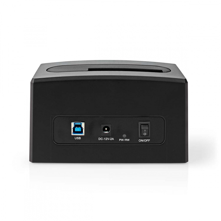 Nedis Harddisk Dockingstation | USB 3.2 Gen1 | USB Type-A | 1 Disk | 2.5 / 3.5 