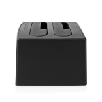 Nedis Harddisk Dockingstation | USB 3.2 Gen1 | USB Type-A | 2 Diske | 2.5 / 3.5 