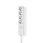 Nedis RF-Stik | RF, frequency 433 Mhz | 3680 W | EU stik / Type F (CEE 7/7) | Hvid
