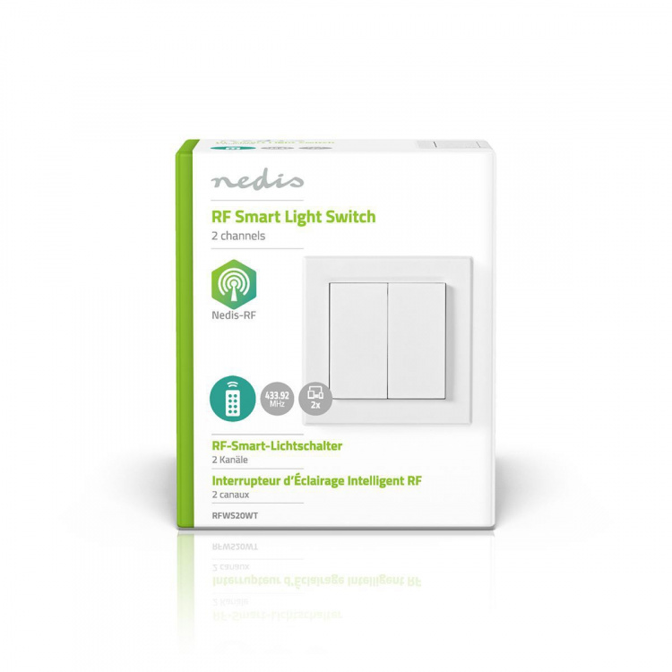Nedis RF-Stik | RF, frequency 433 Mhz | 18 W | Hvid