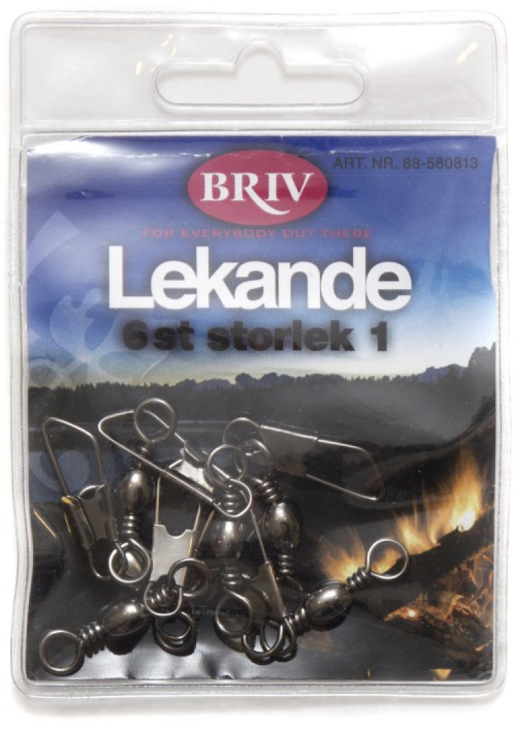 Lekande storlek 1, 6-pack