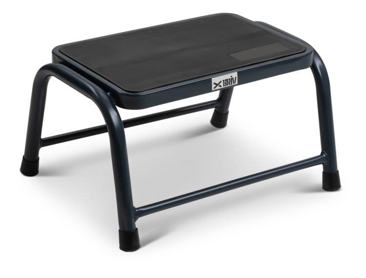 Fotpall metall 1 steg 43x35x24 cm, 1/8