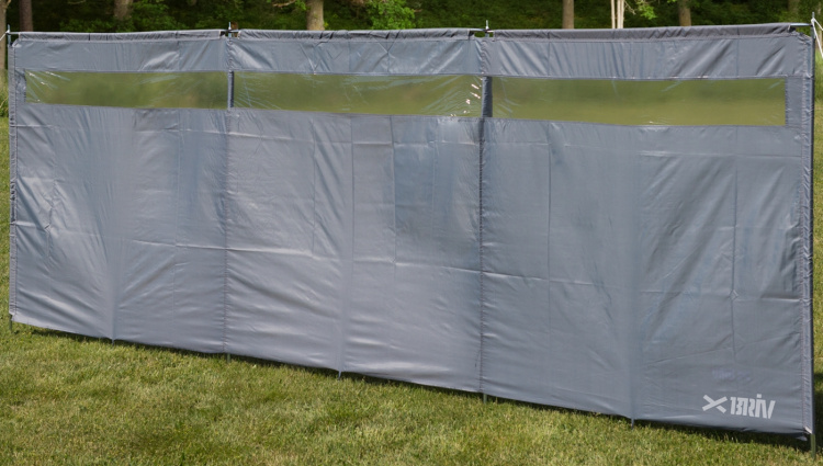 Briv Vindskydd 1440, 140x400 cm, Grå