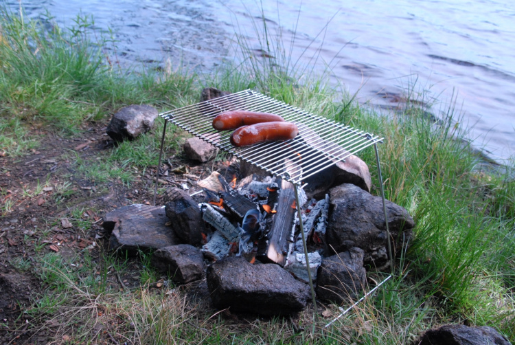 Grillgaller metall 37x25x28 cm