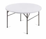 Stretchduk Spandex Rund Topp - 120 cm Vit