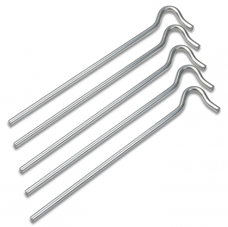 Briv Tältpinne Metall Kraftig, 23 cm/6 mm, 5-pack