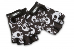 Cykelhandske Junior skulls Svart/vit, strl 11-12 1/20