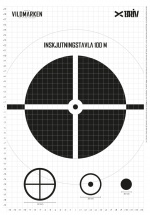 Måltavla A3 Inskjutning, 5-pack