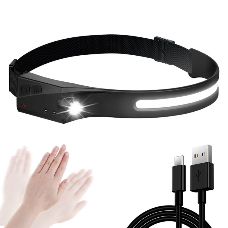 Pandelampe LX200, COB+LED, USB