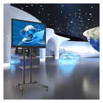 LogiLink Golvstativ med hjul TV 37-70 max 40kg Svart LogiLink Golvstativ med hjul TV 37-70 max 40kg Svart