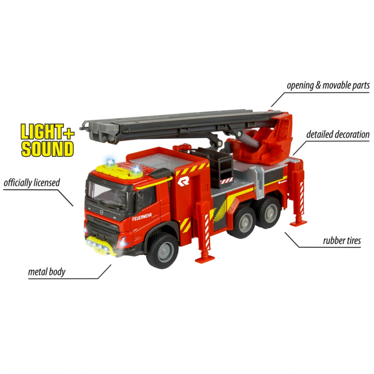 Majorette Volvo Brandbil