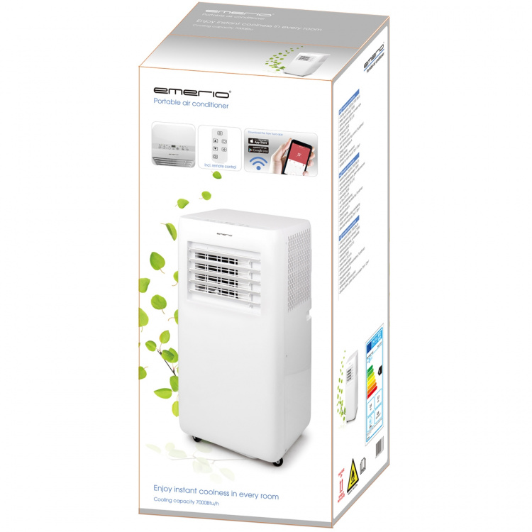 Emerio Aircondition Luftkonditionering med WiFi 7000BTU/H A-Klass