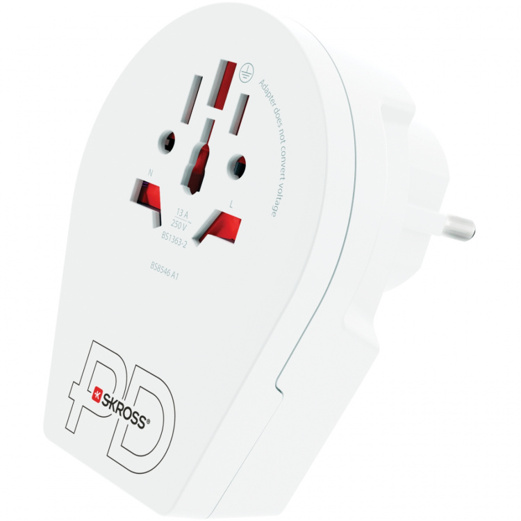 SKROSS C20PD Reseadapter Europa USB-C PD 20W