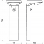 Philips Tyla Piedestal Solcell IR-sensor Philips Tyla Piedestal Solcell IR-sensor