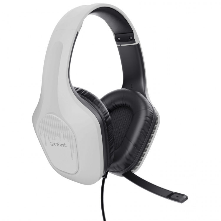 Trust GXT 415W Zirox Gaming Headset Vit Trust GXT 415W Zirox Gaming Headset Vit