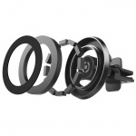 Celly GHOSTMAG Pro MagSafe-bilhållare för fläktgaller Aluminium Celly GHOSTMAG Pro MagSafe-bilhållare för fläktgaller Aluminium