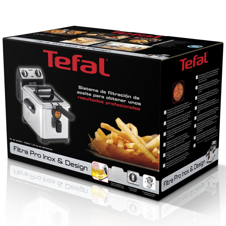 Tefal Fritös Filtra Pro Premium Deep Fryer 4L FR516110