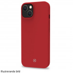 Celly Cromo Soft rubber case iPhone 15 Röd