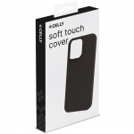 Celly Cromo Soft rubber case iPhone 15 Plus Svart