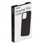 Celly Planet Soft TPU-Cover GRS 100% återvunnen TPU iPhone 15 Plus Svart