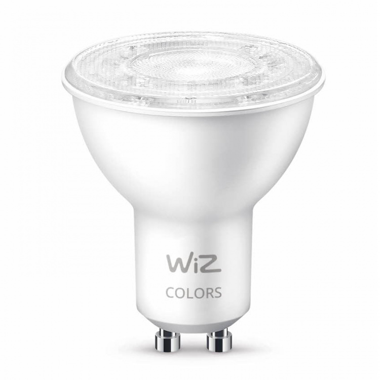 WiZ WiFi Smart LED GU10 50W Färg + Varm-kallvit 345 lm 3-pack WiZ WiFi Smart LED GU10 50W Färg + Varm-kallvit 345 lm 3-pack