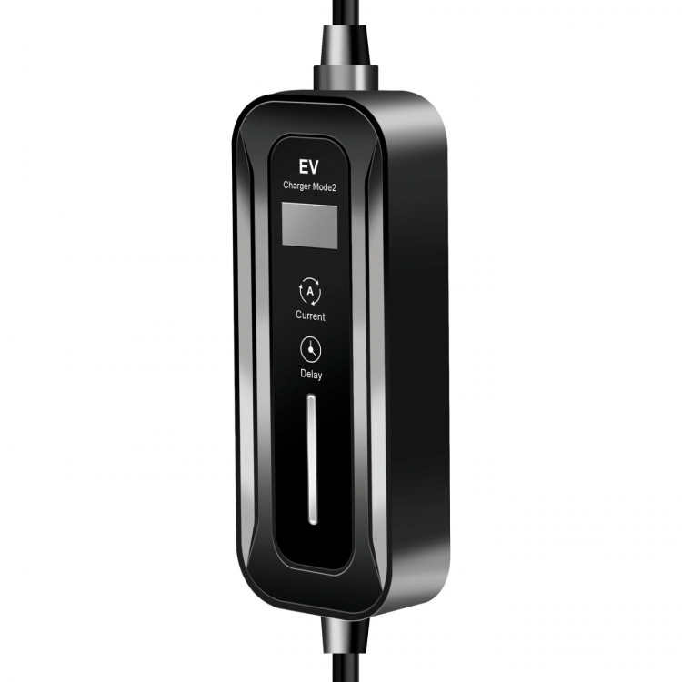 LogiLink Laddare Elbil Typ 2 230V 1-fas 16A 3,7 kW 5m