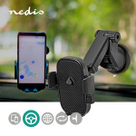 Nedis Smartphone Holder til Bil | I Bilrude | Universal | Telefon med minimal skærmstørrelse: 4.5 