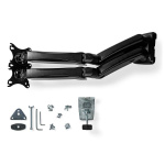 Nedis Ergonomisk Skærmbeslag | Gasfjeder | 2 Skærme | 15 - 32 