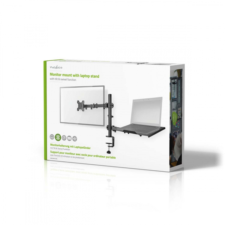 Nedis Ergonomisk Skærmbeslag | Notebook | 1 Skærm | 15 - 32 