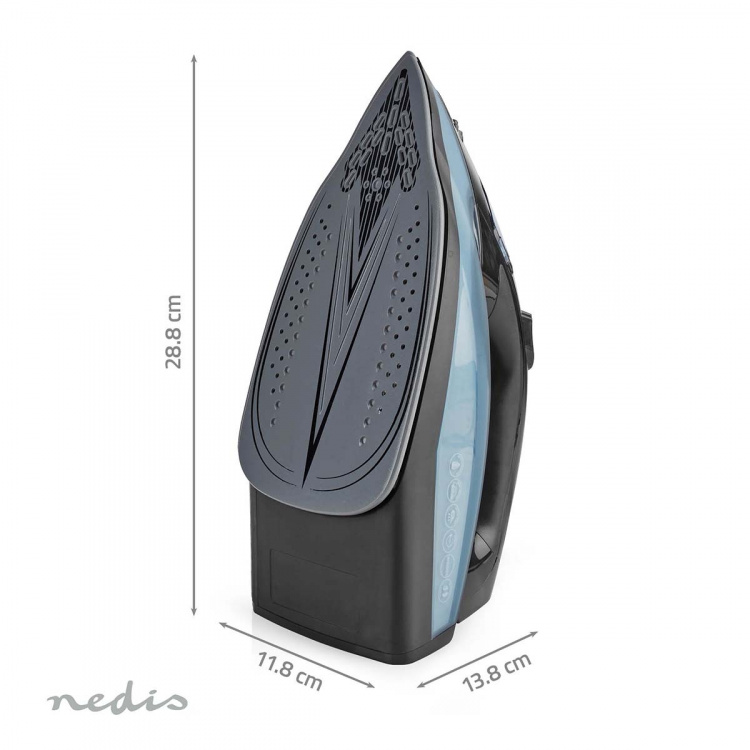Nedis Strygejern | 2600 W | 25 g/m | Damp skud | Keramisk | 0.32 l