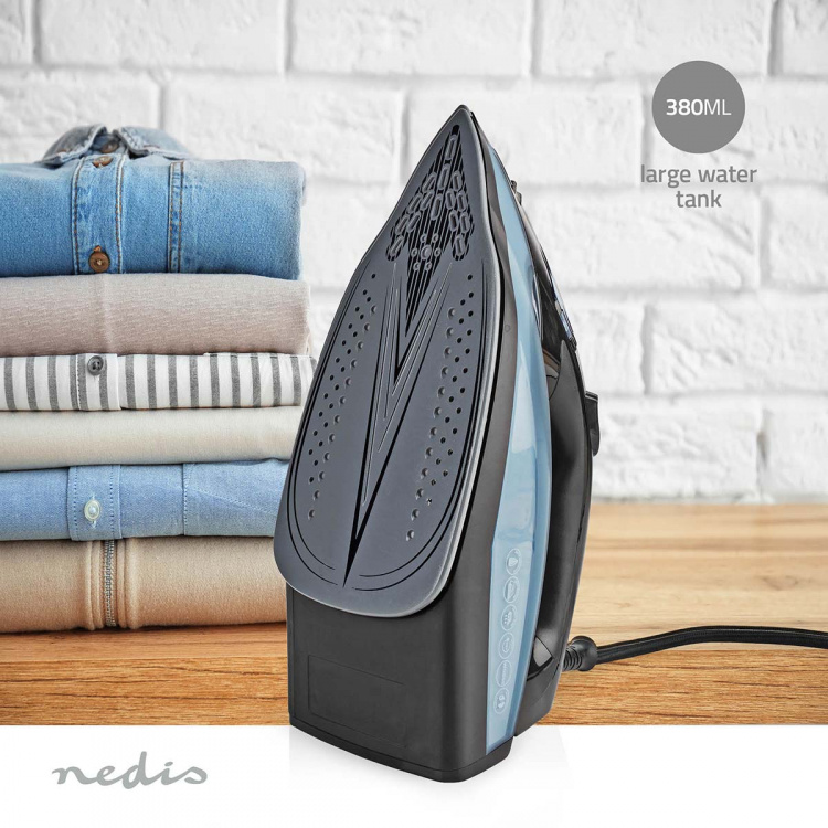 Nedis Strygejern | 2600 W | 25 g/m | Damp skud | Keramisk | 0.32 l