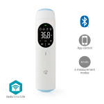 Nedis SmartLife Infrarødt Termometer | LED | Øre / Pande | Hvid Nedis SmartLife Infrarødt Termometer | LED | Øre / Pande | Hvid