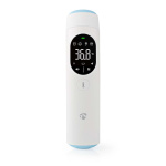 Nedis SmartLife Infrarødt Termometer | LED | Øre / Pande | Hvid Nedis SmartLife Infrarødt Termometer | LED | Øre / Pande | Hvid