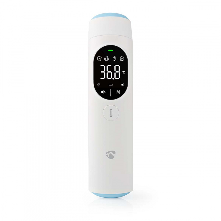 Nedis SmartLife Infrarødt Termometer | LED | Øre / Pande | Hvid Nedis SmartLife Infrarødt Termometer | LED | Øre / Pande | Hvid