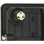 brennenstuhl LED Spotlight JARO 1060 P (LED projektør til vægmontering til udendørs IP65, 10W, 1150lm, 6500K, med bevægelsesdetektor)