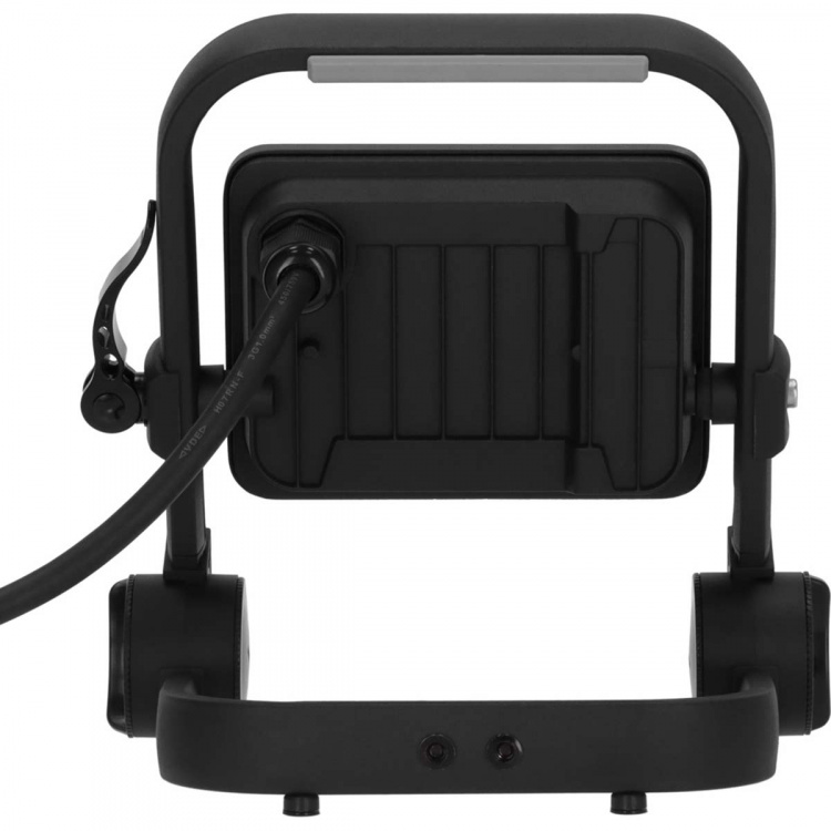brennenstuhl Mobil LED konstruktionslampe JARO 3060 M / LED nødbelysning til udvendig 20W (arbejdslampe med 2m kabel og hurtigudløsning, LED projektør IP65, 2300lm)