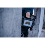 brennenstuhl Mobil LED-konstruktionslampe JARO 14060 M / LED-arbejdslampe 100W til udendørs brug (LED-projektør med 5m kabel, LED-nødbelysning med 11500lm lavet af aluminium af høj kvalitet, dæmpbar, IP65)