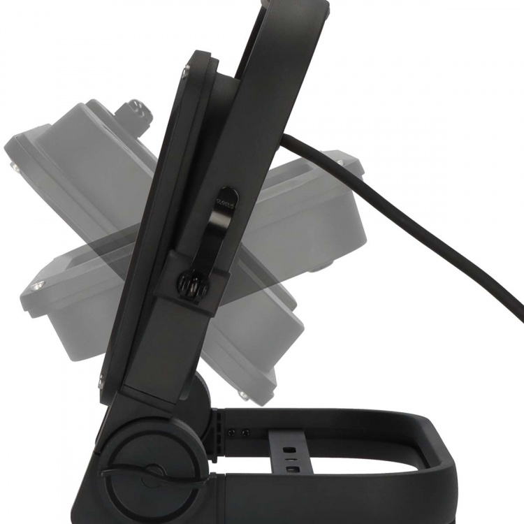 brennenstuhl Mobil LED-konstruktionslampe JARO 14060 M / LED-arbejdslampe 100W til udendørs brug (LED-projektør med 5m kabel, LED-nødbelysning med 11500lm lavet af aluminium af høj kvalitet, dæmpbar, IP65)