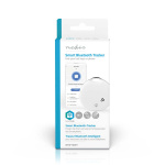 Nedis SmartLife Nøglefinder | Batteri | 1x CR2032 | Batterier medfølger | Bluetooth® version: 4.0 | Batteri levetid op til: 1 År | Hvid | 1 stk