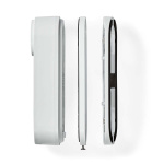 Nedis SmartLife Video Dørtelefon | Strømforsyning | 1536x1536 | Cloud Storage (mulighed) / microSD (ikke inkluderet) / Onvif | IP65 | Med bevægelsessensor | Hvid