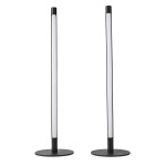 Nedis SmartLife Stemningslys | Wi-Fi | Tube | 600 lm | RGBIC / Varm til kølig hvid | 2700 - 6500 K | 36 W | Metal | 2 stk