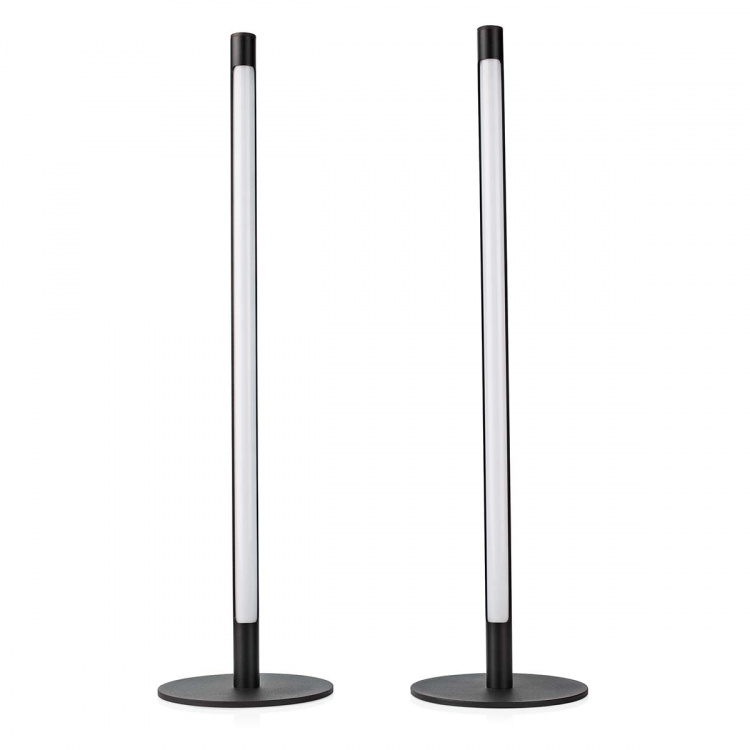 Nedis SmartLife Stemningslys | Wi-Fi | Tube | 600 lm | RGBIC / Varm til kølig hvid | 2700 - 6500 K | 36 W | Metal | 2 stk