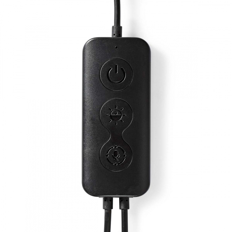 Nedis SmartLife Stemningslys | Wi-Fi | Tube | 180 lm | RGBIC / Varm til kølig hvid | 2700 - 6500 K | 10 W | Metal / Silikone | 1 stk Nedis SmartLife Stemningslys | Wi-Fi | Tube | 180 lm | RGBIC / Varm til kølig hvid | 2700 - 6500 K | 10 W | Metal / Silikone | 1 stk