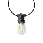 Nedis SmartLife Dekorative Lys | Party Lights | Wi-Fi | Varm Hvid | 10 LED\'s | 9.00 m | Android™ | Pærediameter: 45 mm Nedis SmartLife Dekorative Lys | Party Lights | Wi-Fi | Varm Hvid | 10 LED\'s | 9.00 m | Android™ | Pærediameter: 45 mm