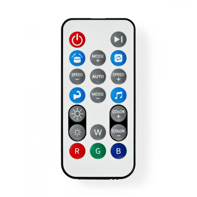 Nedis SmartLife Dekorative Lys | Vægstang | Wi-Fi | RGBIC / Varm Hvid | Android™