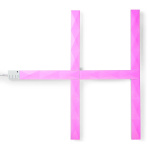 Nedis SmartLife Dekorative Lys | Vægstang | Wi-Fi | RGBIC / Varm Hvid | Android™